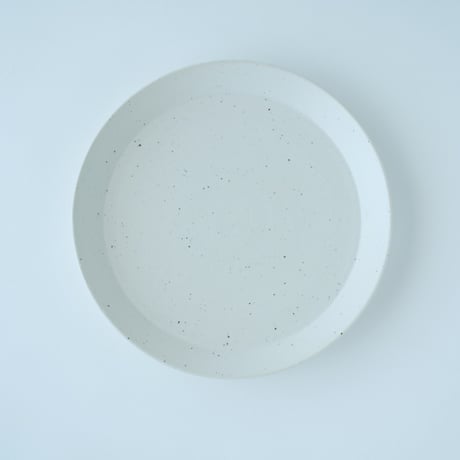 藤田千絵子　刷毛目25cmリムプレート4枚セット 藤田千絵子 藤田千絵子 刷毛目25cmリムプレート4枚セット