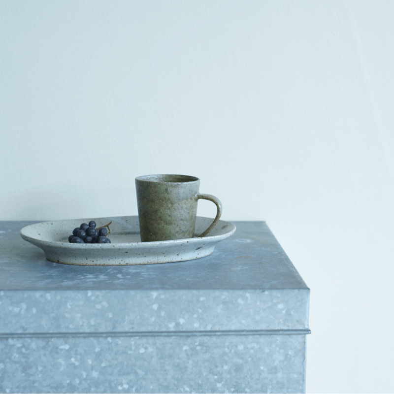 柏井 羊 / マグカップ【緑釉】2種 | Gallery KIANU