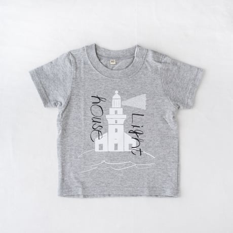 【 Baby】屋久島灯台 Tシャツ　80 / 90cm　　（ピンク）