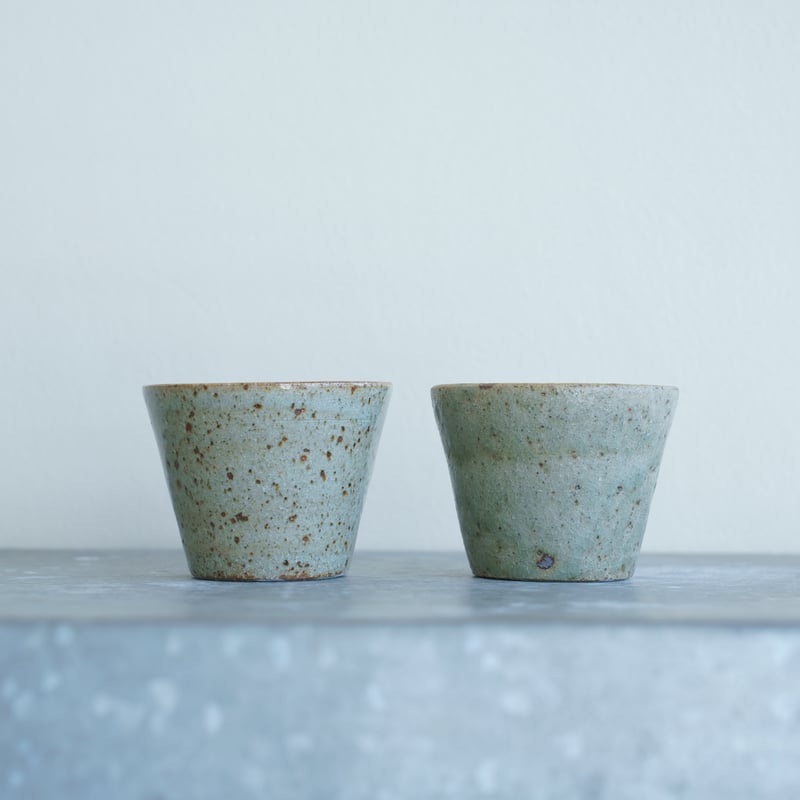 柏井 羊 / 蕎麦猪口【土灰釉】 | Gallery KIANU