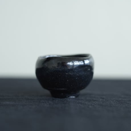 新八野窯 / 青のぐい呑