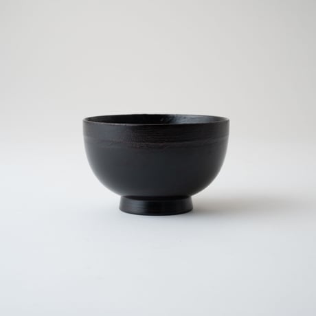 山岸　厚夫　渕布汁椀（刷毛目 根来・曙）【錦壽】