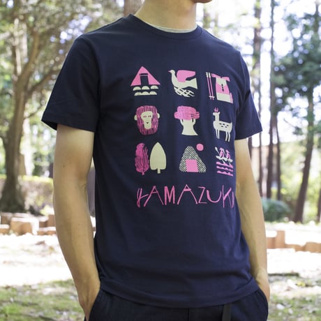 山好きTシャツ（ネイビー）