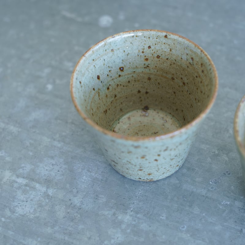 柏井 羊 / 蕎麦猪口【土灰釉】 | Gallery KIANU