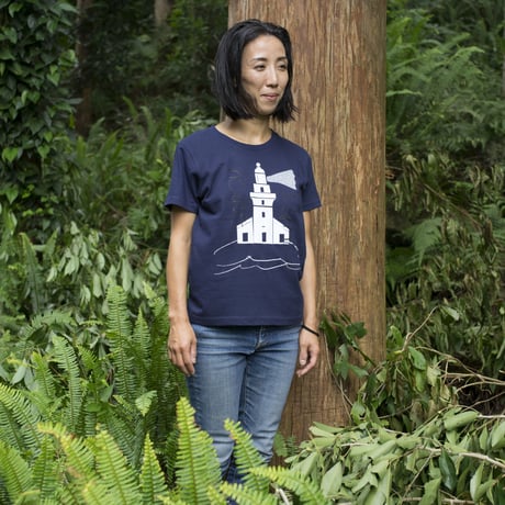 灯台 Tシャツ（紺）