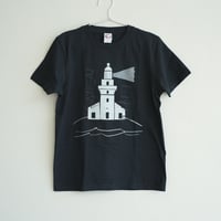 灯台 Tシャツ（黒）