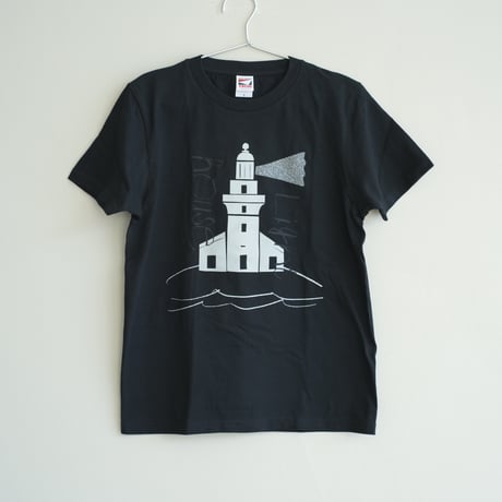 灯台 Tシャツ（黒）