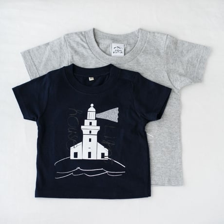 【 Baby】屋久島灯台 Tシャツ　80 / 90cm　　（ピンク）