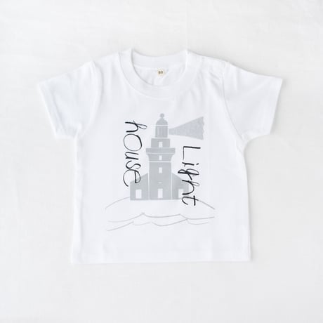 【 Kids 】屋久島灯台 Tシャツ　100 / 110 / 130cm（ピンク）