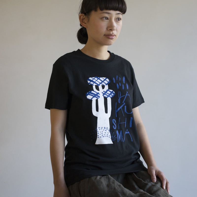 KAZUMAXSupreme グラフィックTシャツ Sサイズ 屋久島 Tシャツ（ブラック） | Gallery KIANU