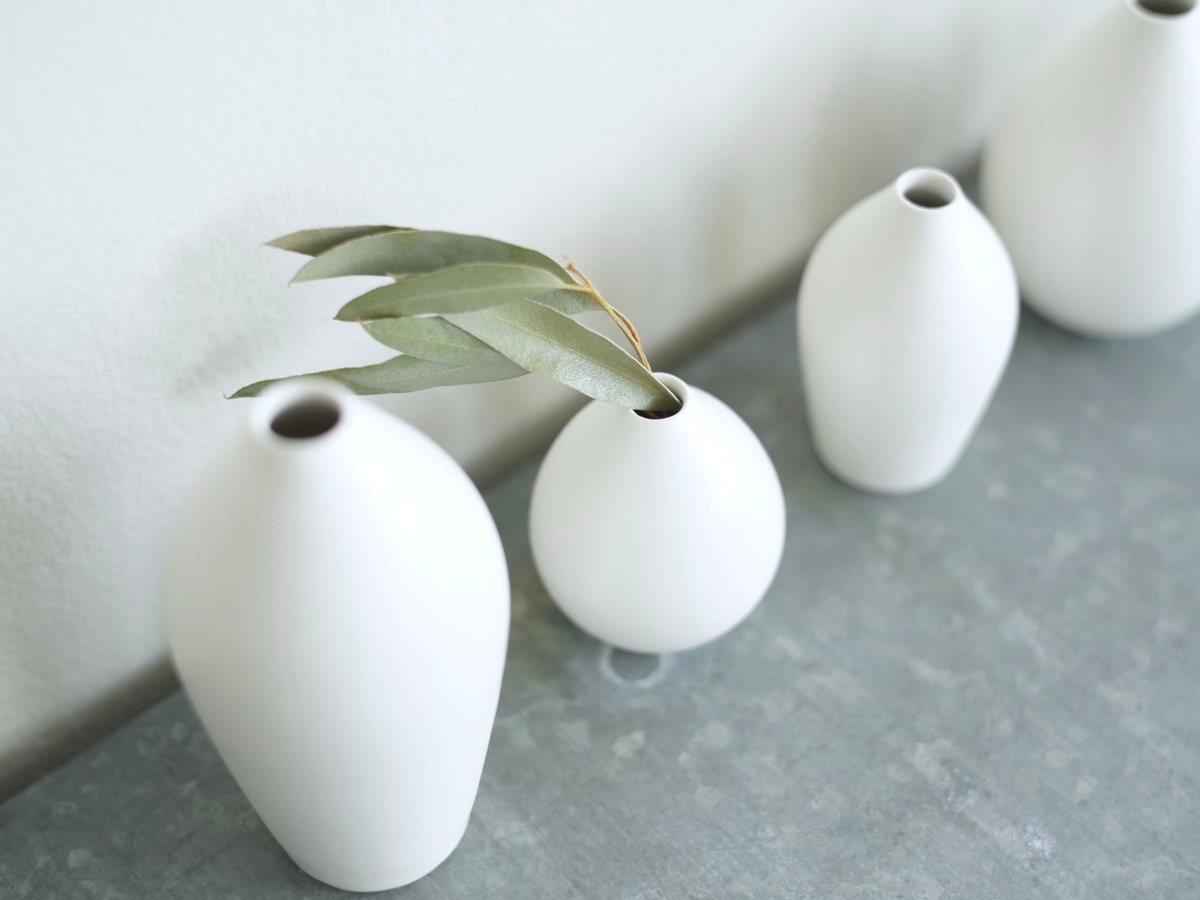 藤田千絵子 / 一輪挿し 5種 うつぎ | Gallery KIANU