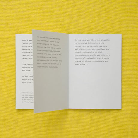 ZINE　「Ten」 yu-