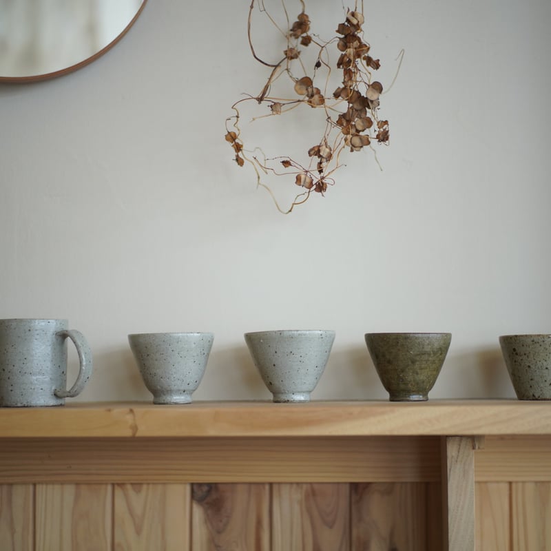 柏井 羊 / 蕎麦猪口【土灰釉】 | Gallery KIANU