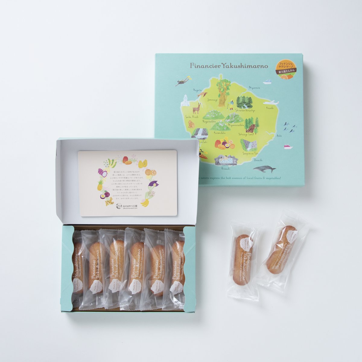 新品未使用✨KUNKUN 富士さくら 屋久島 宮島 お香セット フィナンシェ ヤクシマーノ ( 6個入 / 12個入 ) / やくしま果鈴