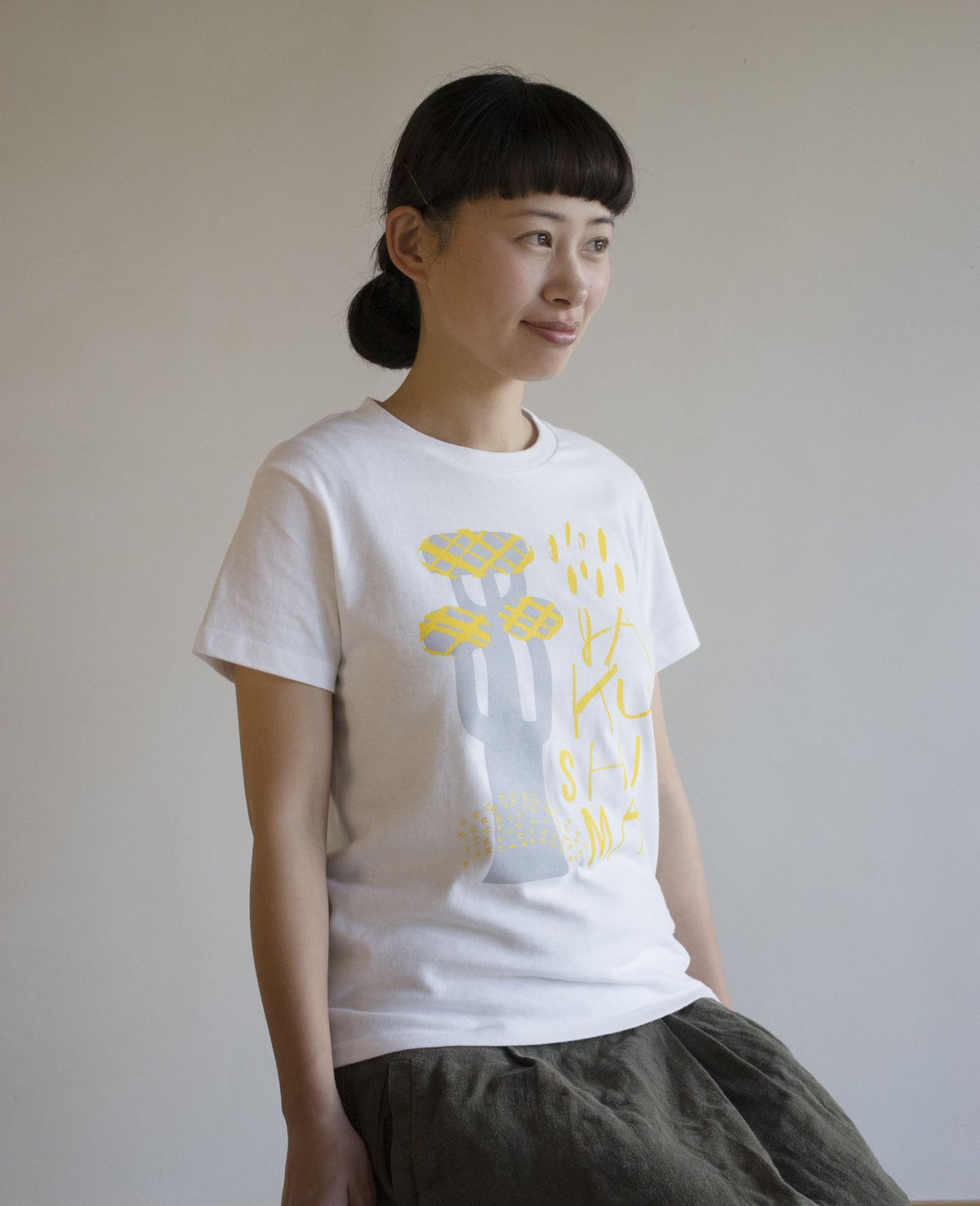 髙島屋 - noma_textikedesign style&amp;editティシャツ Gallery KIANU /【Baby】屋久島灯台 Tシャツ 80 / 90cm 緑・グ