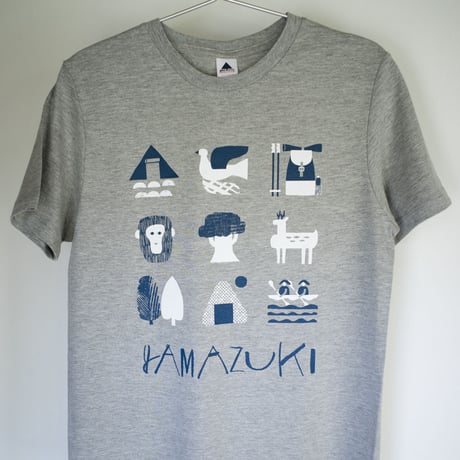 山好き Tシャツ（グレー）