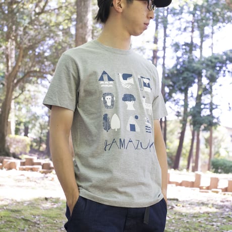 山好き Tシャツ（グレー）