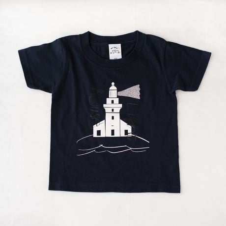 【 KIDS】屋久島灯台 Tシャツ（白）100 /110 /130cm
