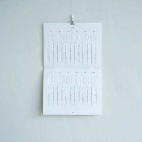 高山活版室 / Calender