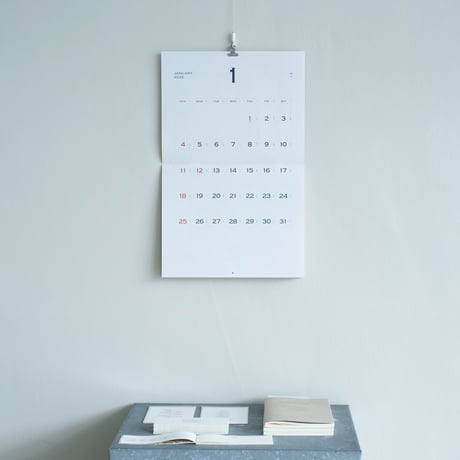 高山活版室 / Calender
