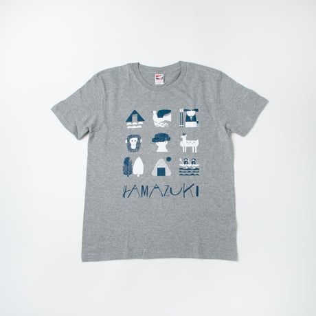 山好き Tシャツ（グレー）
