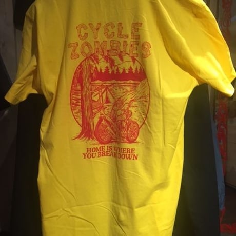 Cycle zombies CAMP OUT Tシャツ