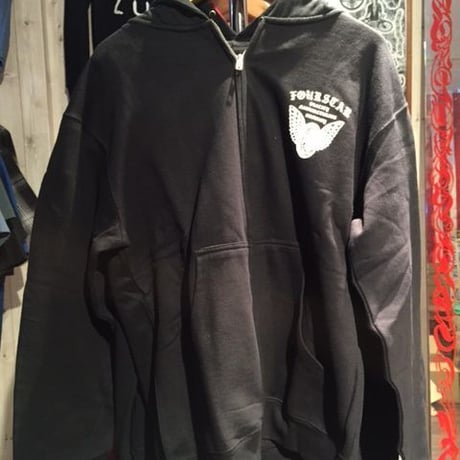 FOUR STAR WINGED WHEEL FL ZIP パーカ