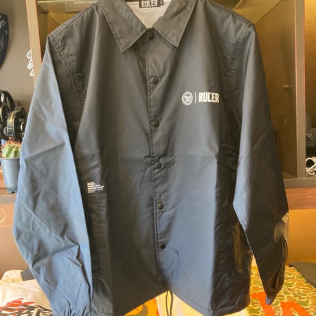 RULERxBACK AND FORTH SIGNS CO WネームコーチJKT