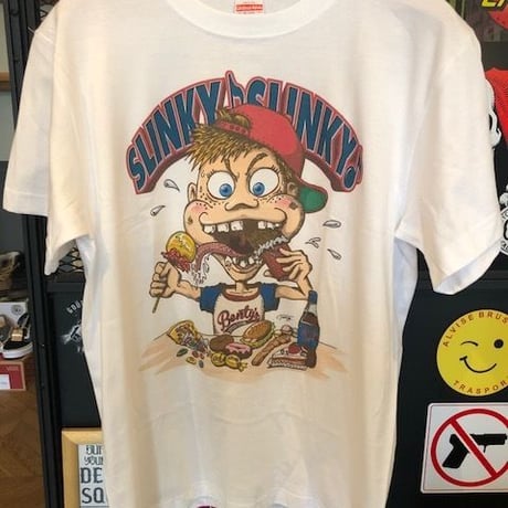 BENTY'SxSLINKY RECORDS WネームTシャツ