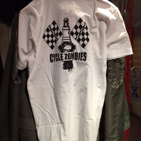 Cycle Zombies CHAMPION ポケットTシャツ