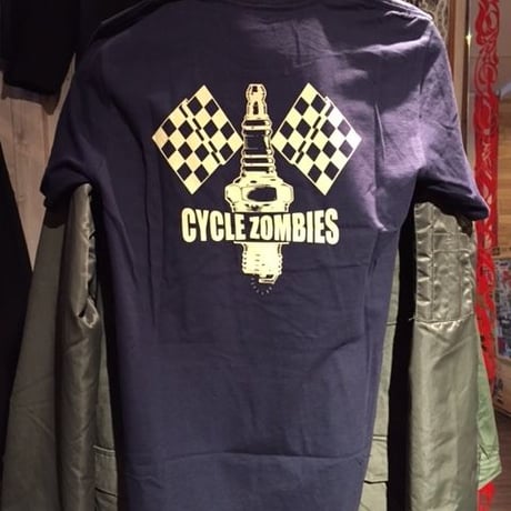 Cycle Zombies CHAMPION ポケットTシャツ