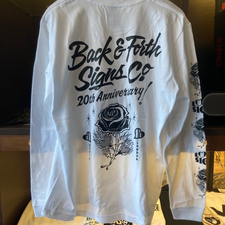 BACK & FORTH SIGNS.CO. L/S Tシャツ