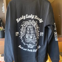 RULERxBACK AND FORTH SIGNS CO Wネーム L/S Tシャツ