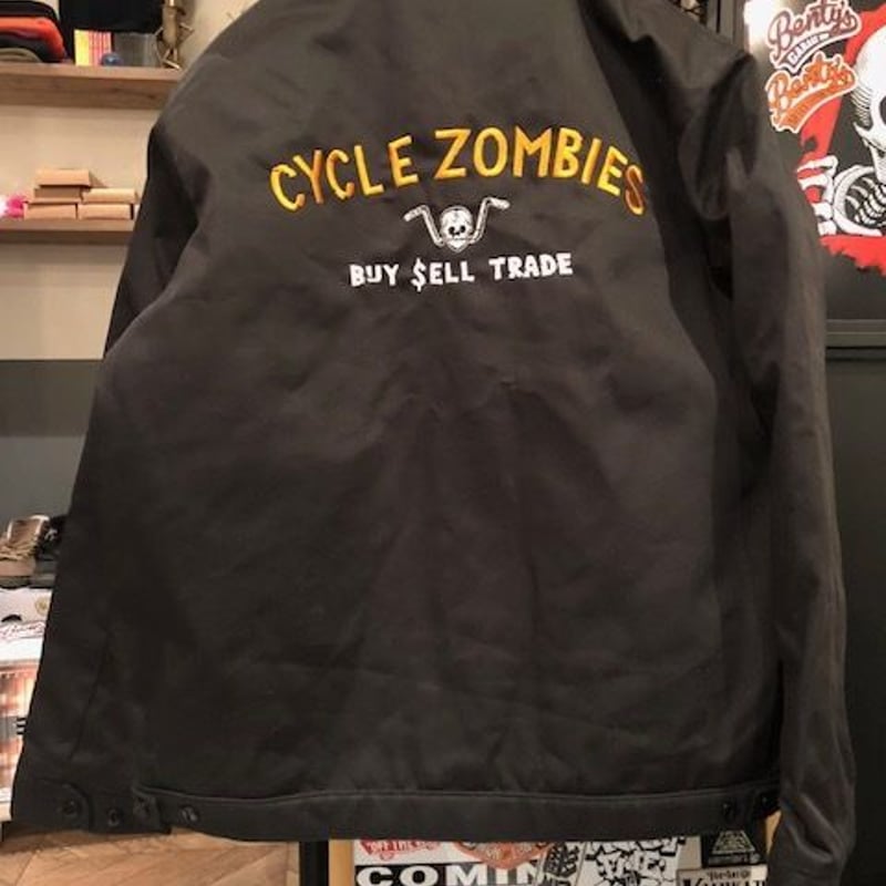 Cycle Zombies x Bluco BUY SELL TRADE ワークジャケット B Cycle Zombies x Bluco BUY SELL TRADE ワークジャケット B
