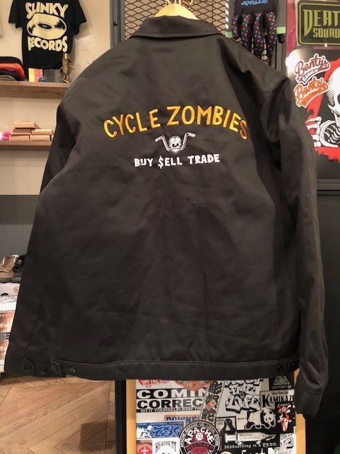 cycle zombies BLUCO コラボ　コーチジャケット Cycle Zombies x Bluco BUY SELL TRADE ワークジャケット B