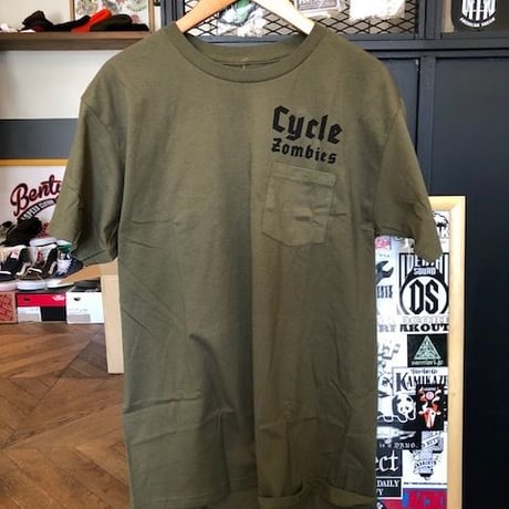 Cycle Zombies BLITZKRIEG ポケットTシャツ