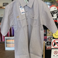 PRISON BLUES HICKORY 半袖ワークシャツ