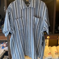 BRIXTON THEDEXTERTEXTUREDSTRIPE シャツ