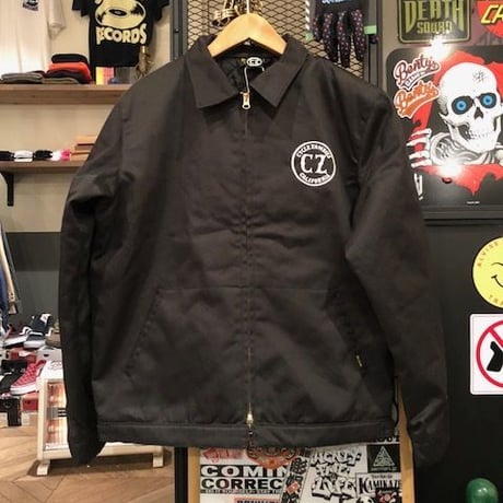 Cycle Zombies x Bluco BUY SELL TRADE ワークジャケット Blk