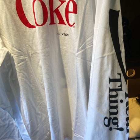BRIXTON COCA-COLA REALTYINGS L/S Tシャツ