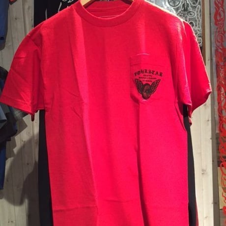 FOUR STAR WHEEL POKET Tシャツ