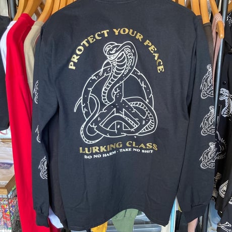 LURKING CLASS PROTECTYOURPEACE L/S Tシャツ