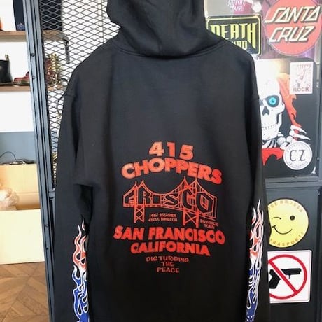 415Clothing Frisco #1パーカー