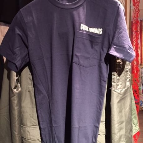 Cycle Zombies CHAMPION ポケットTシャツ