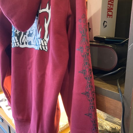 LURKING CLASS FLAMING HOOD
