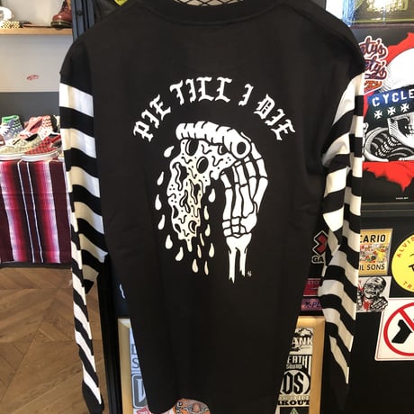 LURKING CLASS CHEESE BORDER ロングスリーブT シャツ
