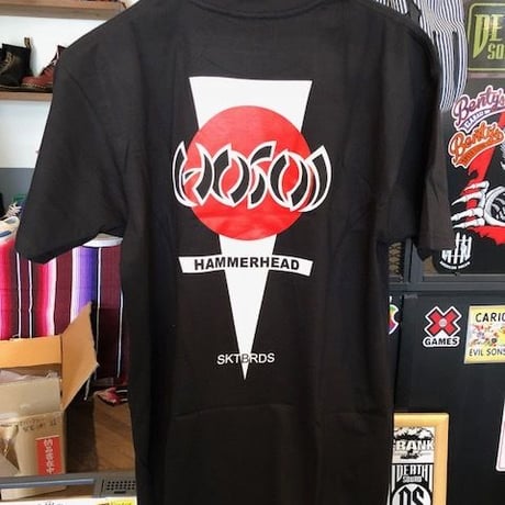 HOSOI HUMMERHEAD ロゴTシャツ