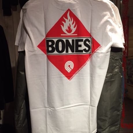 POWELL PERALTA FLAMABLE GREY TEE