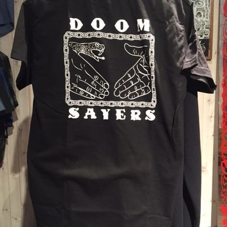DOOM SAYERS SNAKE CHAIN ポケットTシャツ