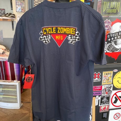 Cycle Zombies 4TH GEAR Tシャツ
